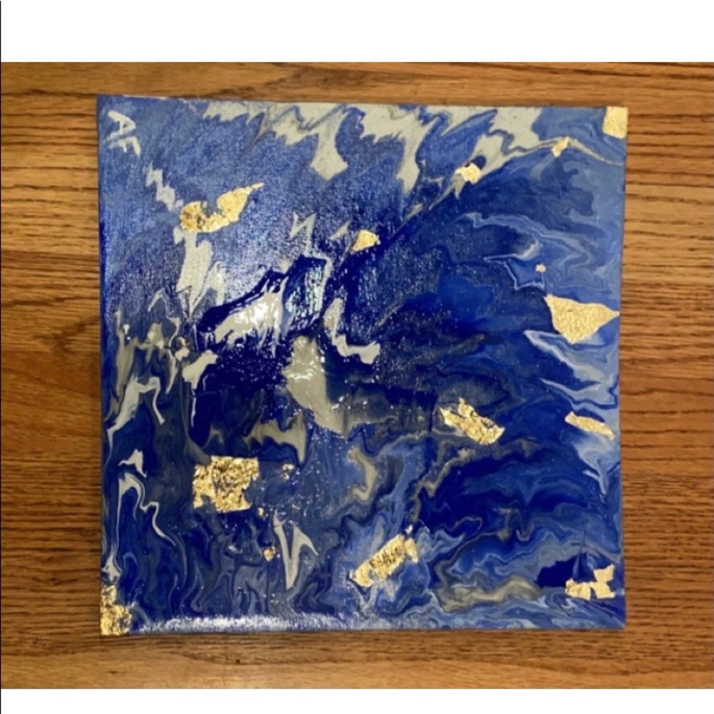 New acrylic painting